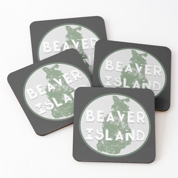 Item preview, Beaver Island sticker - Beaver Island archipelago in Lake Michigan - America's Emerald Isle designed and sold by smooshfaceutd.