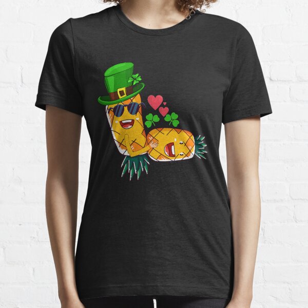 Leprechaun Upside Down Pineapple Having Sex Essential T-Shirt