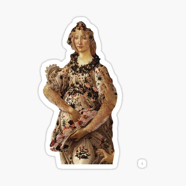 Primavera Botticelli Pegatina