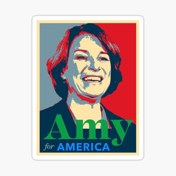 Amy Klobuchar Stickers | Redbubble