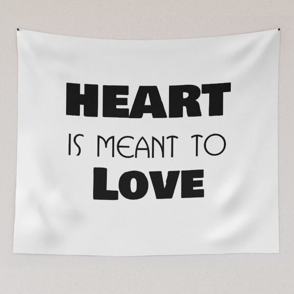 Item preview, Heart is meant to Love designed and sold by BumbleChynxBee.