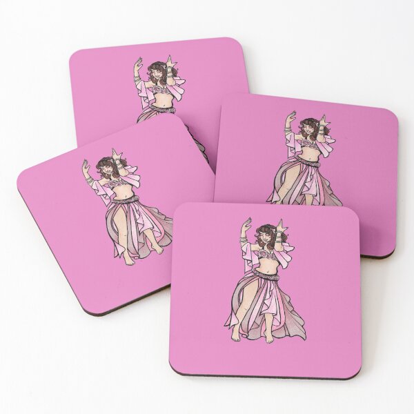 Item preview, Pink Belly Dancer designed and sold by FrictionMaxxing.