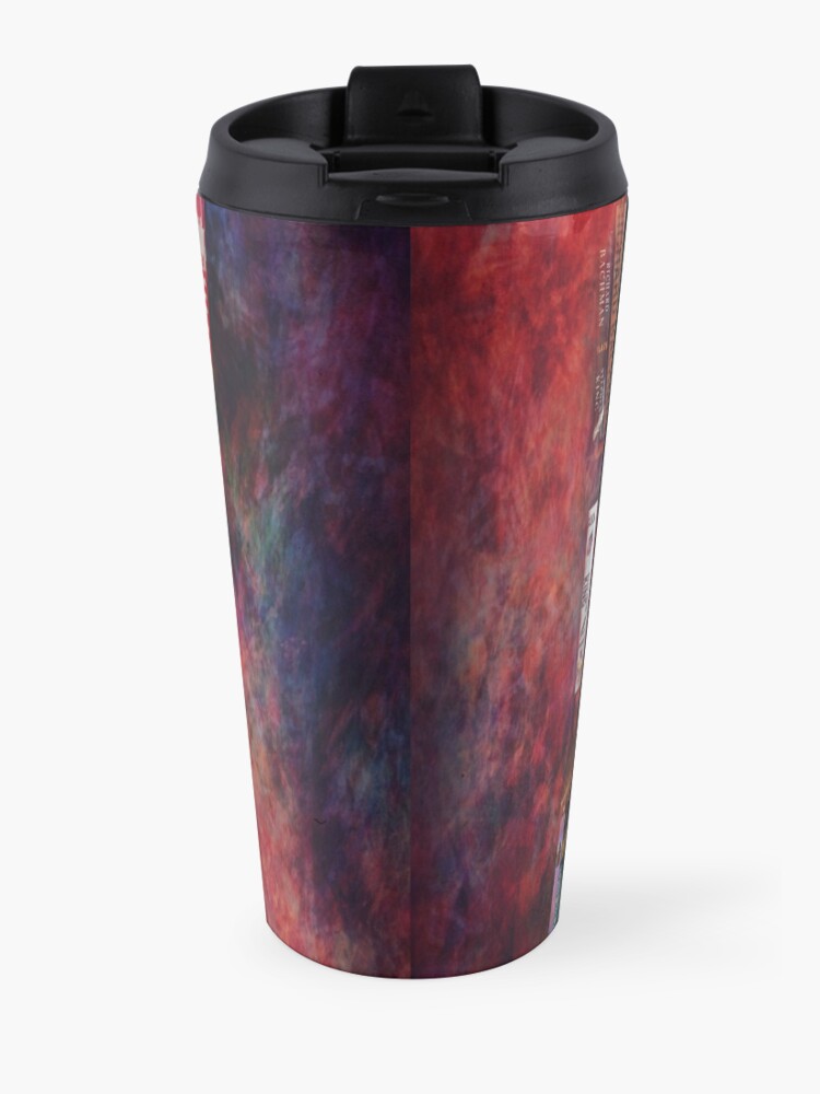 Alternate view of Stephen King Books on Shelves Travel Mug