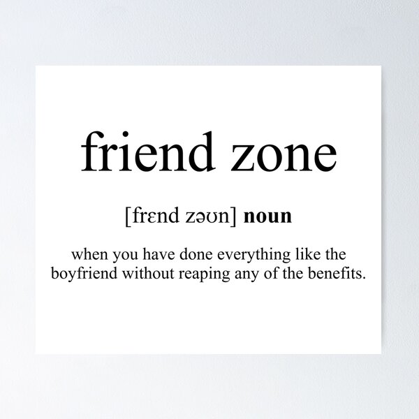 Artikel-Vorschau von Friend Zone (Kumpelzone) Definition | Dictionary Collection, designt und verkauft von Designschmiede.