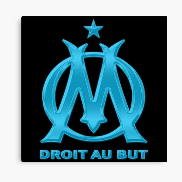 olympique de marseille logo Impression sur toile