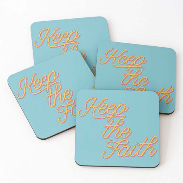 Item preview, Keep the faith Typography Inspirational Quote designed and sold by knightsydesign.