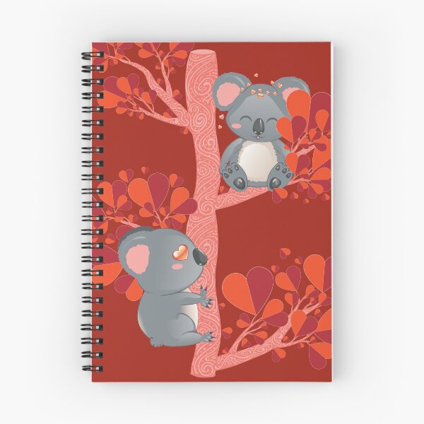 Item preview, Couple of koalas with hearts tree designed and sold by AnnArtshock.