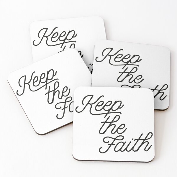 Item preview, Keep the faith Typography Inspirational Quote designed and sold by knightsydesign.