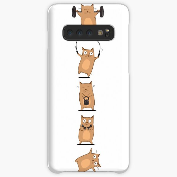 FITNESS CAT Samsung Galaxy Snap Case