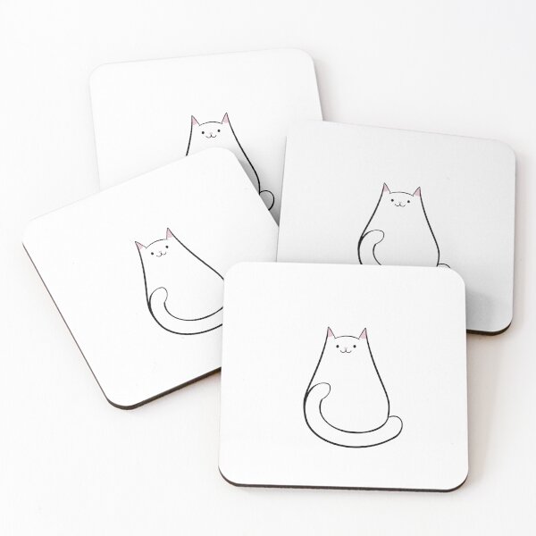 Item preview, Cute cat sticker  designed and sold by Ann-Art.