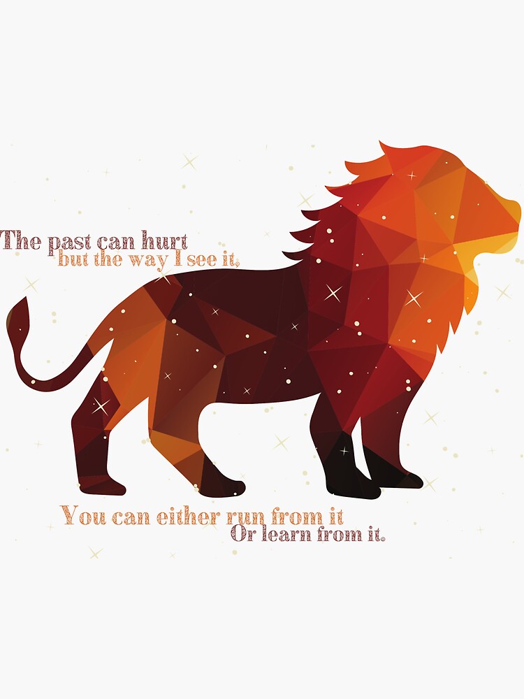 lion king quote the past can hurt