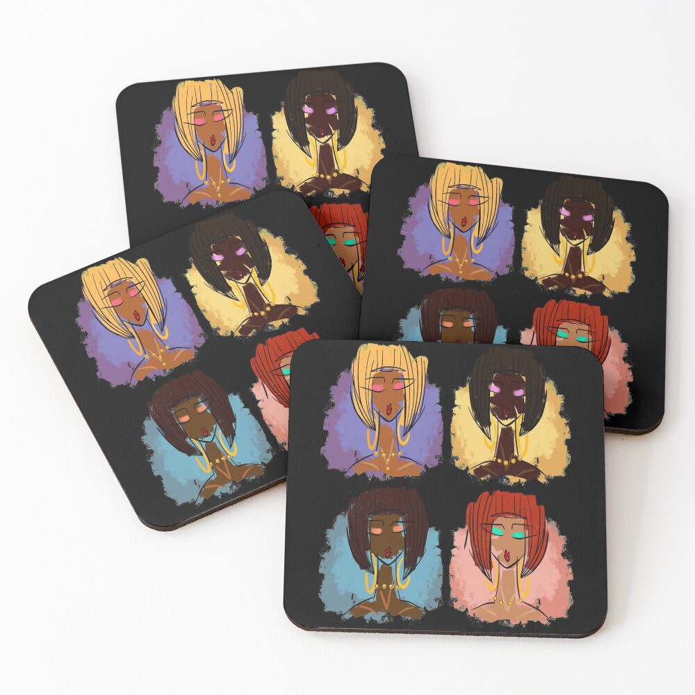 Item preview, Coasters (Set of 4) designed and sold by DAMCDesigns.