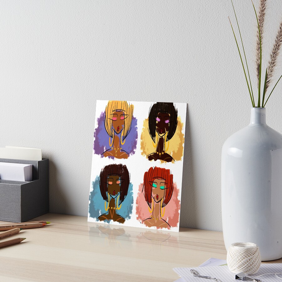 Item preview, Art Board Print designed and sold by DAMCDesigns.