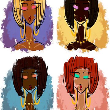 Artwork thumbnail, Illustrated Sis by DAMCDesigns