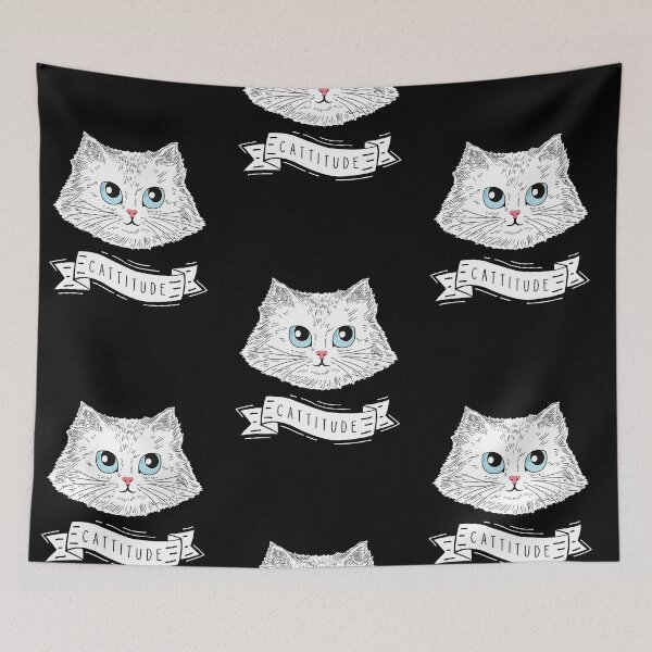 Item preview, Cattitude designed and sold by SuperrSunday.