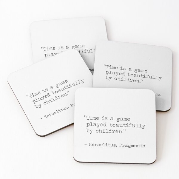 Item preview, Heraclitus, Fragments quote  designed and sold by Ariana Mila -  Awesome quotes.