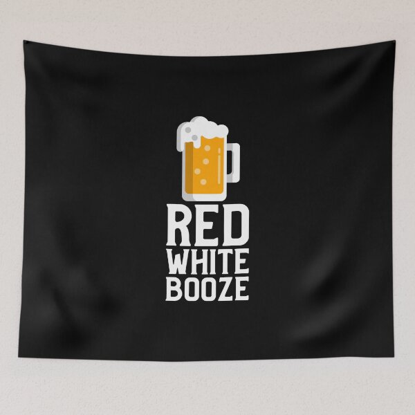 Item preview, Red White Booze designed and sold by EdifyEra.