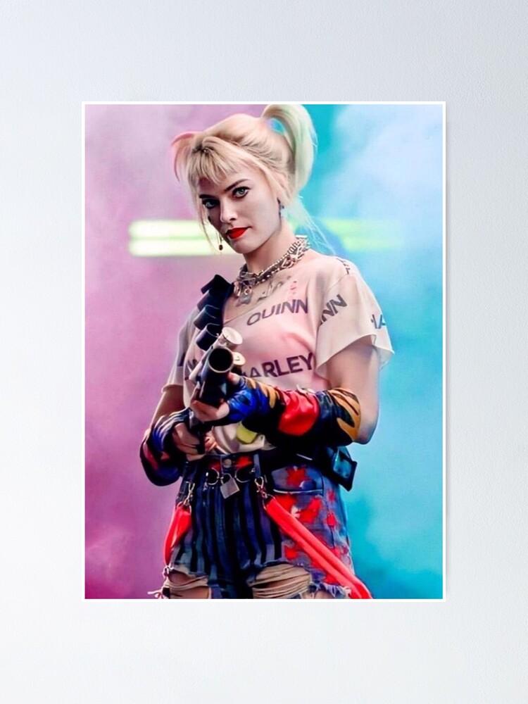 "Margot Robbie " Poster By Designsbyner | Redbubble