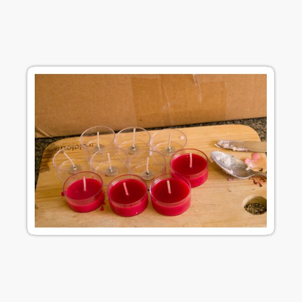 Candle making Sticker