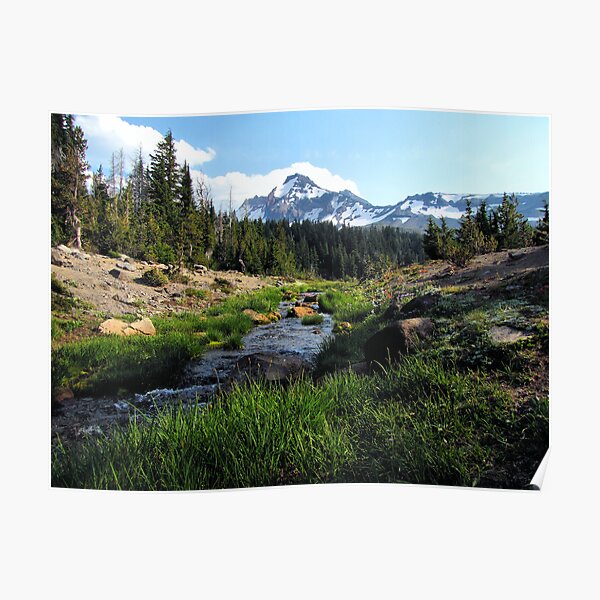 Broken Top Three Sisters Wilderness, Oregon Poster