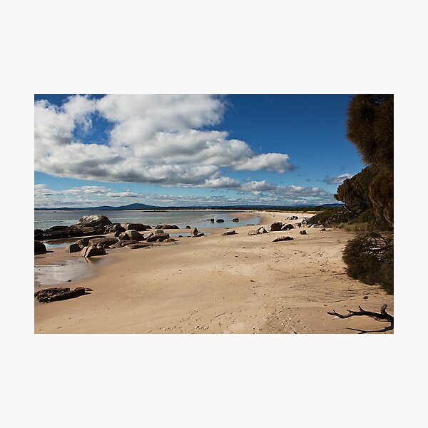 Bridport Beach, northern Tasmania Photographic Print