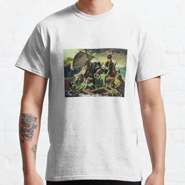 Radeau de la Méduse Sollier Playmobil Parodie T-shirt classique