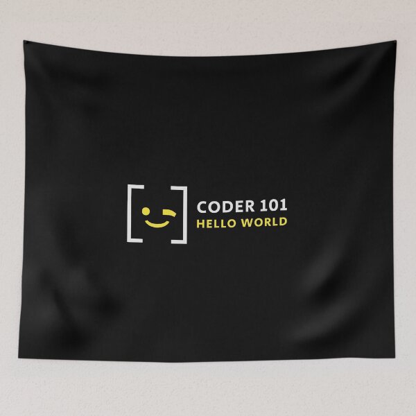 Item preview, Coder 101 Hello World designed and sold by sam1special.