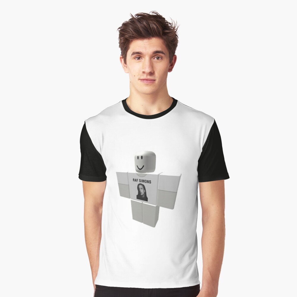 Rick Owens Raf Simons Roblox Meme T Shirt By Notjimmystewart Redbubble - rick owens raf simons roblox meme zipper pouch by notjimmystewart