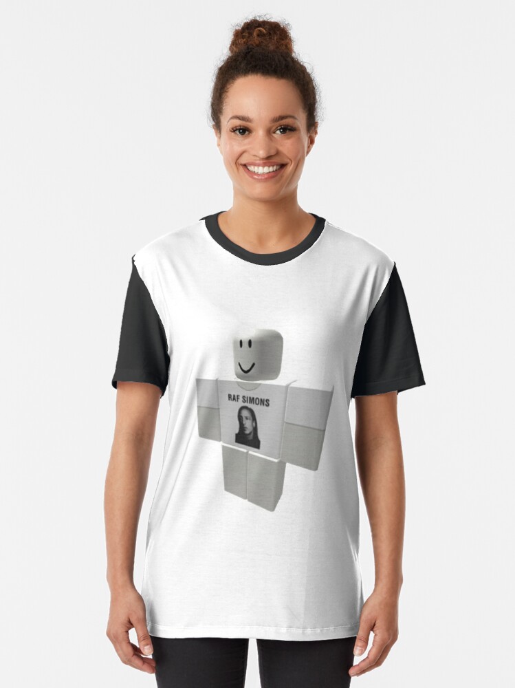 Rick Owens Raf Simons Roblox Meme T Shirt By Notjimmystewart Redbubble - rick owens raf simons roblox meme zipper pouch by notjimmystewart