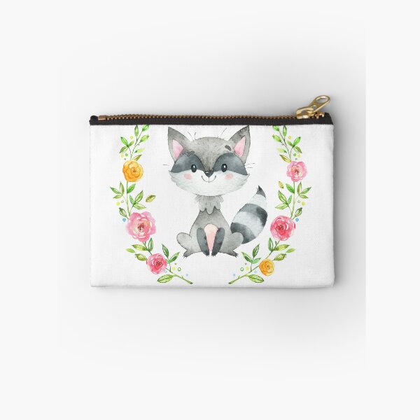 Item preview, Bandit the Racoon is one of the Forest Friends nursery art set designed and sold by Latch Farm  Studios.