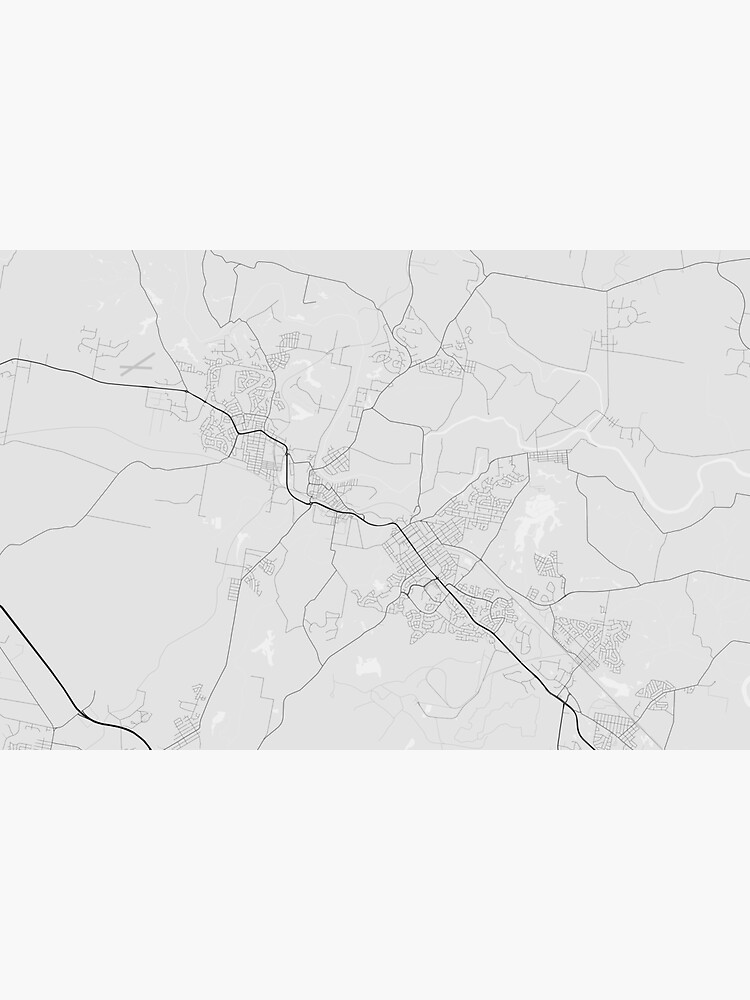 "Maitland, Australia Map. (Black on white)" Sticker for Sale by