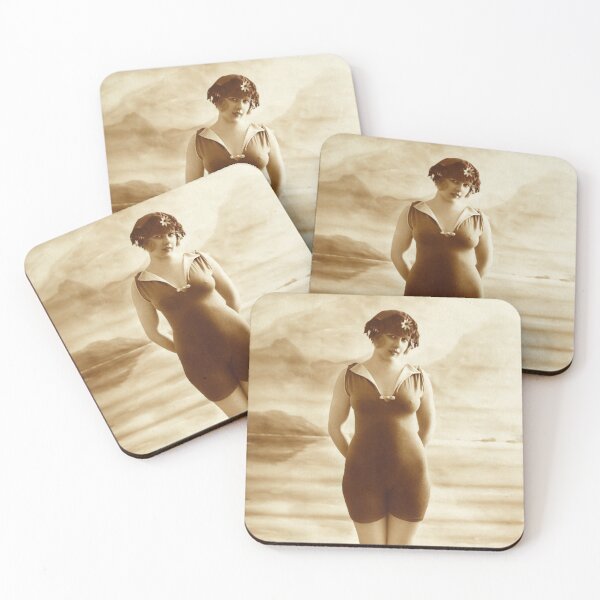 Item preview, Attractive woman from the 20s on the beach designed and sold by Francois Richet.