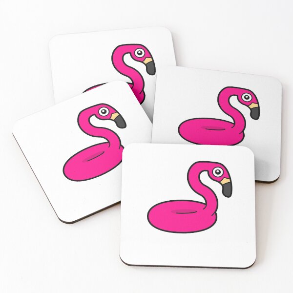 Item preview, pink flament funny summer stickers designed and sold by BonoxShop.