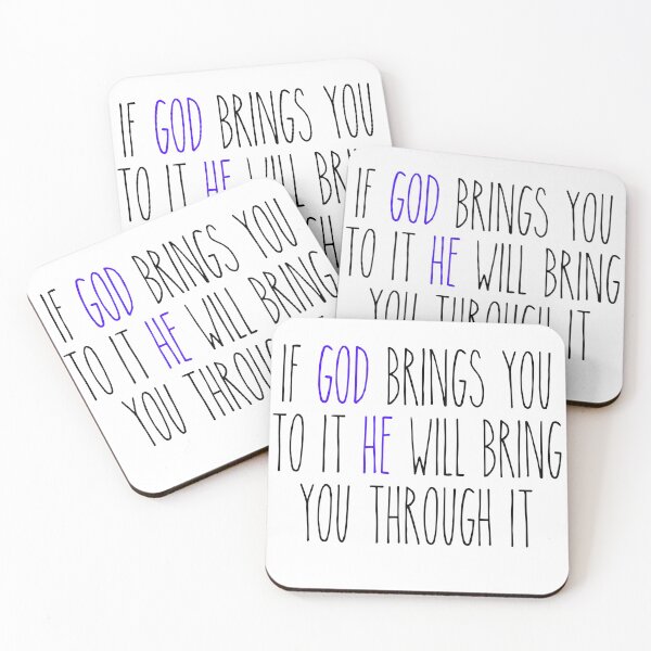 Item preview, If God brings you to it designed and sold by WisdomShared.