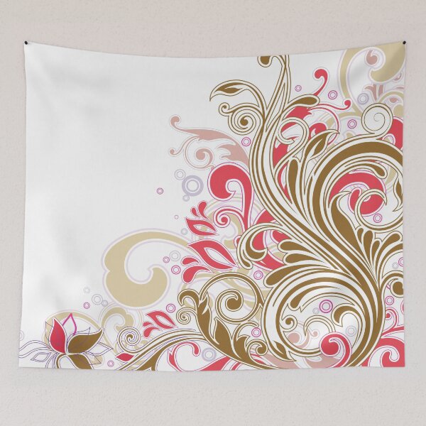 Item preview, Abstract Floral Design 12 designed and sold by Makanahele.