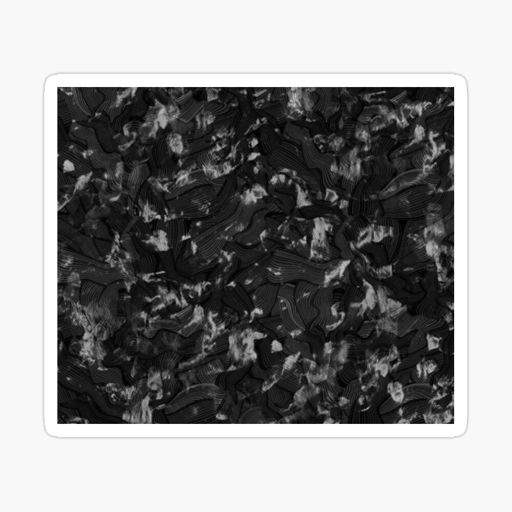 Forged Carbon Fiber Acrylic Block