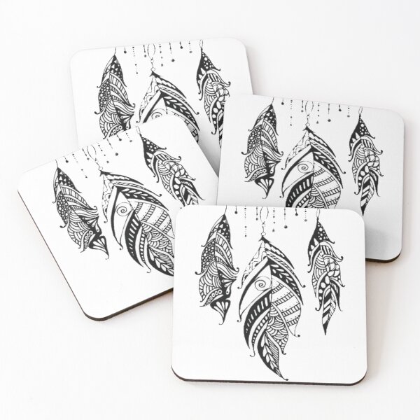 Item preview, Dreamcatcher tattoo motif designed and sold by Medly.