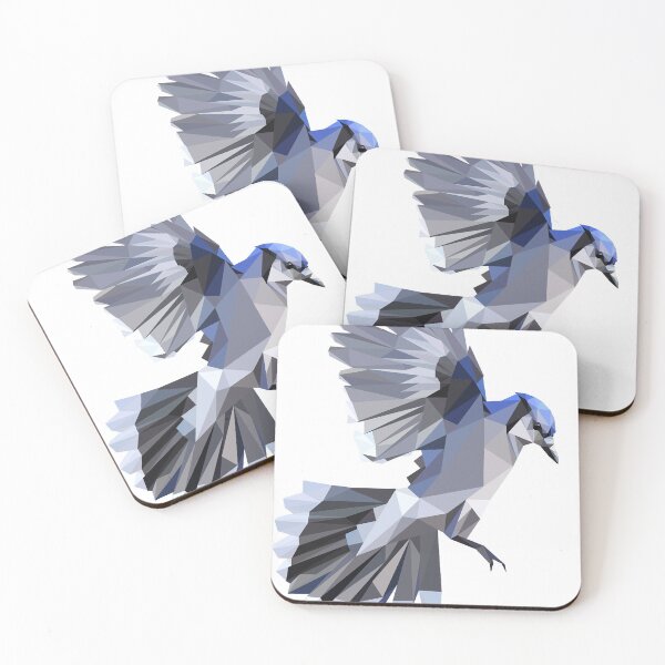Item preview, Geometric Blue Jay  designed and sold by basedclaud.