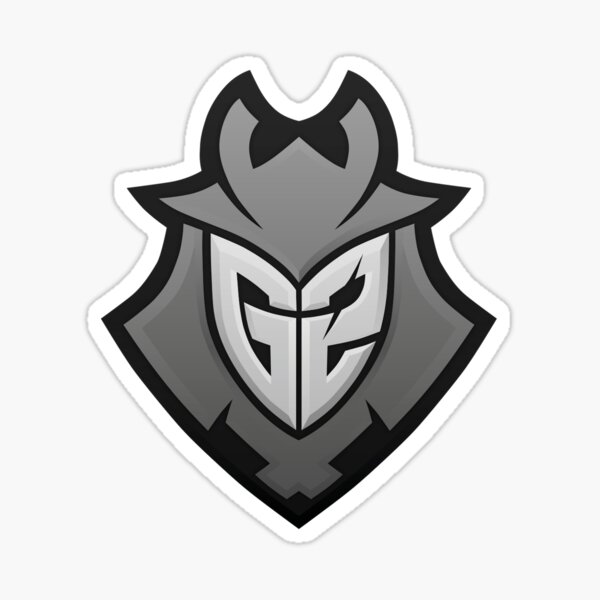G2 Esports Grey Pegatina