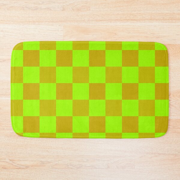 Item preview, Brown and green check pattern designed and sold by tetibright.