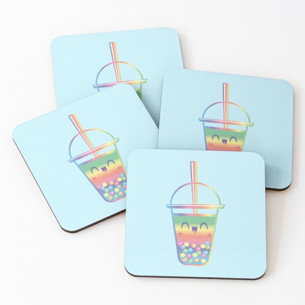 Item preview, Rainbow Unicorn Boba Tea designed and sold by MousseFashion.
