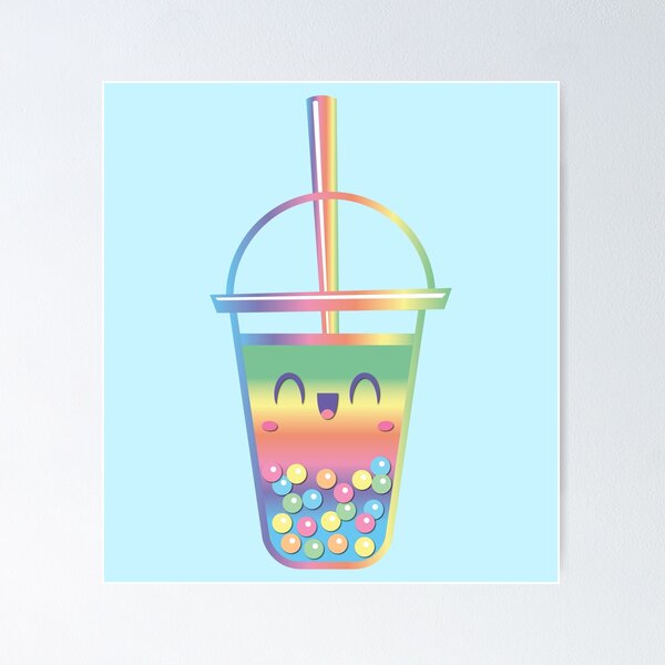 Rainbow Straw Boba Large Stainless Steel