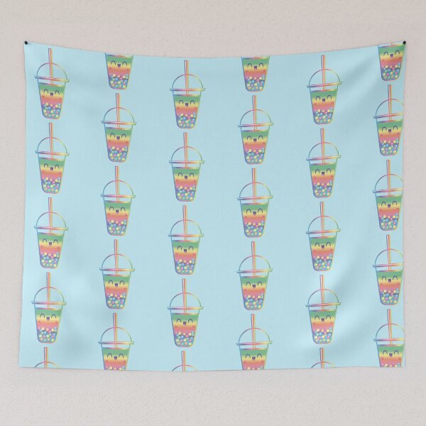 Item preview, Rainbow Unicorn Boba Tea designed and sold by MousseFashion.
