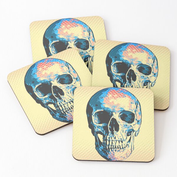 Item preview, Pop Art Skull designed and sold by -JustJames-.