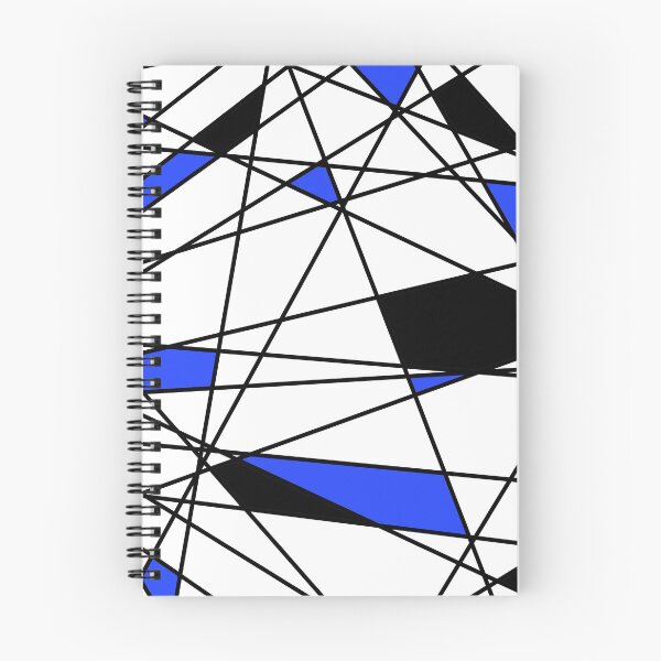 Item preview, Asymmetric Pattern 'Chaos Theory' (Black/Blue Version) designed and sold by Point of View.