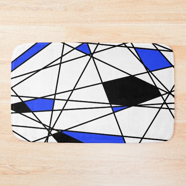 Item preview, Asymmetric Pattern 'Chaos Theory' (Black/Blue Version) designed and sold by Point of View.