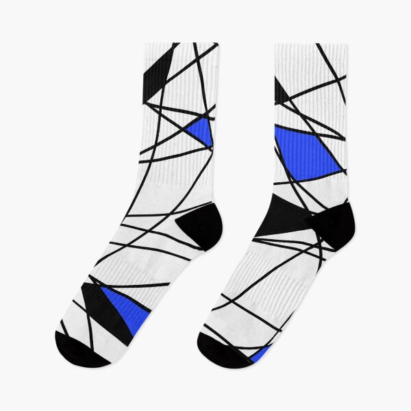 Item preview, Asymmetric Pattern 'Chaos Theory' (Black/Blue Version) designed and sold by Point of View.