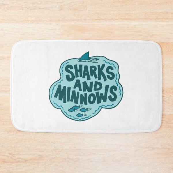 Item preview, Sharks and Minnows Swimming designed and sold by DavidAlan.