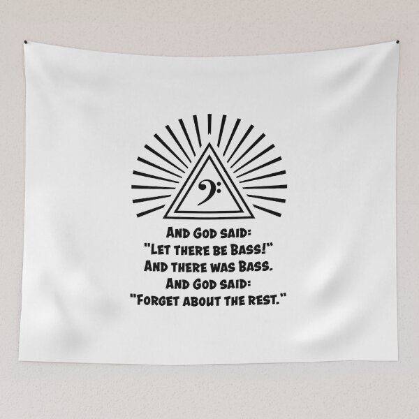 Item preview, Let there be bass! designed and sold by chrisbears.