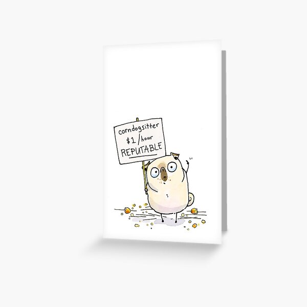Item preview, Corndogstitter designed and sold by inkpug.